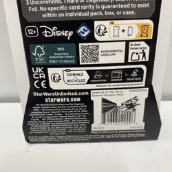 2025 STAR WARS UNLIMITED - LEGENDS OF THE FORCE (16-Card Sleeved Booster Pack) - Image 5