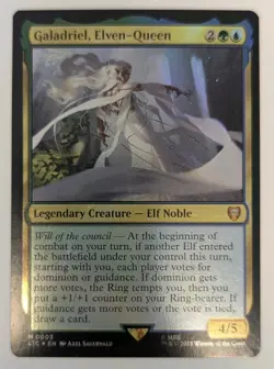 Galadriel, Elven Foil Queen Commander: the Lord of the Rings - MTG MYTHIC - Image 1