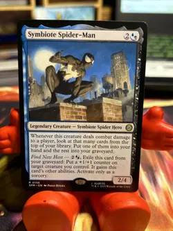 Symbiote Spider-Man - 156 - NM - Marvel's Spider-Man - MTG - Image 1
