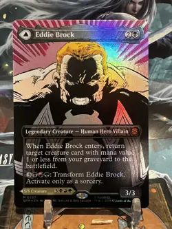 MTG | Eddie Brock (0233) (Borderless) [Marvel's Spider-Man] FOIL - Image 1