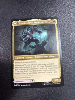 Eddie Brock \ Venom | MTG Marvel Spider-Man | Mythic NM Jund Commander DFC - Image 2