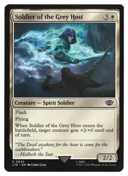 MTG Soldier of the Grey Host | #32 The Lord of the Rings | English - Image 1