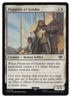 MTG Protector of Gondor | #25 The Lord of the Rings | English - Image 1