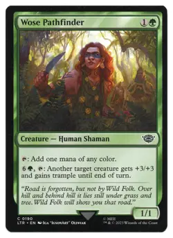 MTG Wose Pathfinder | #190 The Lord of the Rings | English - Image 1