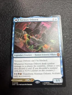1 x Norman Osborn // Green Goblin - Marvel's Spider-Man - NM-Mint - MTG - Image 1