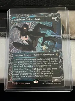MTG - 1x Symbiote Spider-Man - Borderless Foil / Spider-Man NM - Image 1