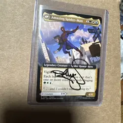 IN-HAND! Peter Parker Spiderman MTG Exclusive Disney Event Promo Magic NM Card - Image 1