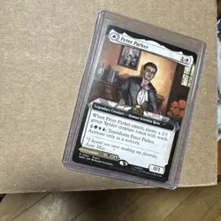 IN-HAND! Peter Parker Spiderman MTG Exclusive Disney Event Promo Magic NM Card - Image 2