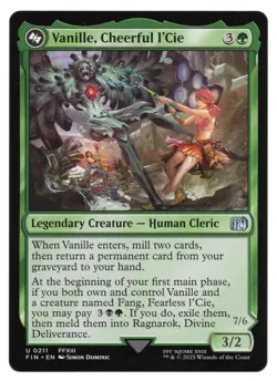 MTG Vanille, Cheerful l'Cie | #211 Final Fantasy | English - Image 1