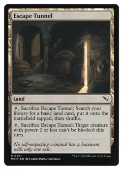 MTG Escape Tunnel | #261 Murders at Karlov Manor | English - Image 1
