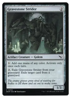 MTG Gravestone Strider | #252 Murders at Karlov Manor | English - Image 1
