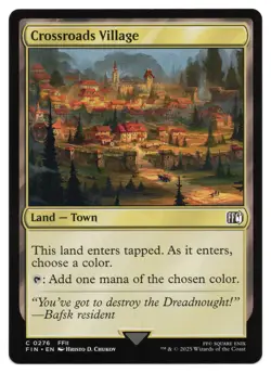 MTG Crossroads Village | #276 Final Fantasy | English - Image 1