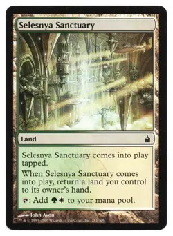 MTG Selesnya Sanctuary | #281 Ravnica: City of Guilds | English - Image 1