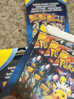 Pokemon TCG: Surging Sparks Booster 3 Pack Scarlet & Violet LOT OF 5 - Image 3