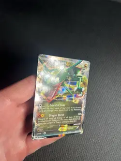 Pokemon TCG Rayquaza EX BW47 Black & White Holo MP-/HP - Image 4