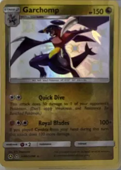 GARCHOMP SV40/SV94 SHINY RARE HIDDEN FATES SHINY VAULT POKEMON NM/M - Image 1