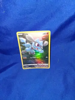 RIOLU POKEMON HOLO RARE GG26/GG70 CROWN ZENITH GALARIAN GALLERY **NP** - Image 1