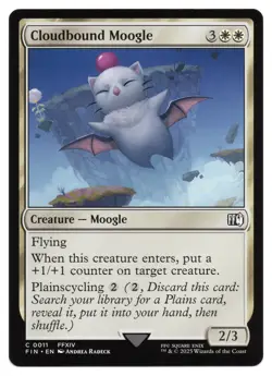 MTG Cloudbound Moogle | #11 Final Fantasy | English - Image 1