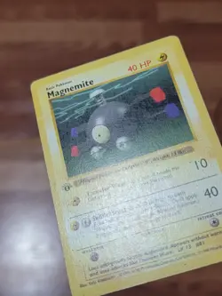 1st Edition Shadowless Magnemite 53/102 Pokemon Base Set WOTC | PL! - Image 2
