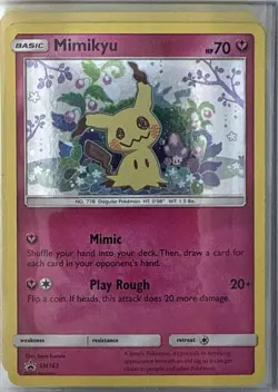 MIMIKYU - SM163 HOLO PROMO SUN & MOON PROMO POKEMON NM/M - Image 1
