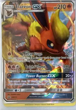FLAREON GX - SM171 HOLO PROMO SUN & MOON PROMO POKEMON NM/M - Image 1