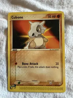 The Pokemon Company Cubone 40/95 Team Magma vs Team Aqua 50 HP Common English - Image 1