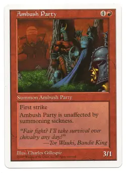 MTG Ambush Party | #208 Fifth Edition | English - Image 1