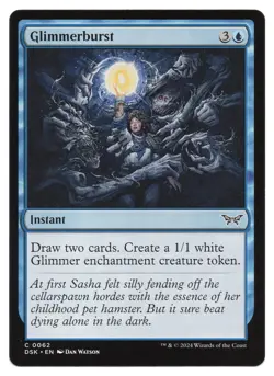 MTG Glimmerburst | #62 Duskmourn: House of Horror | English - Image 1