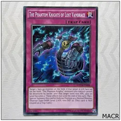 The Phantom Knights of Lost Vambrace - MACR-EN066 - Common Unlimited Yugioh - Image 1