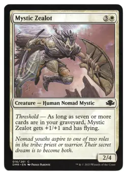 MTG Mystic Zealot | #16 Dominaria Remastered | English - Image 1
