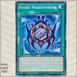 Gishki Nekromirror - PHHY-EN066 - Common 1st Edition Yugioh - Image 1