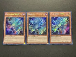 3x Magicians' Souls | RA02-EN014 | Secret Rares | NM | 1st Editions | YuGiOh! - Image 1