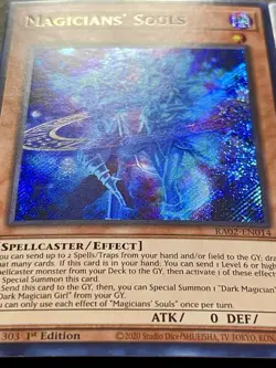 3x Magicians' Souls | RA02-EN014 | Secret Rares | NM | 1st Editions | YuGiOh! - Image 2