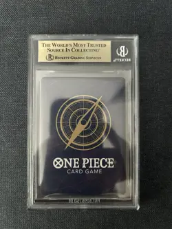 One Piece - BGS 9.5 Nami OP01-016 Premium Card Collection Girls ED - Japanese - Image 2