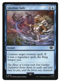 MTG Glorious Gale | #51 The Lord of the Rings: Tales of Middle-earth | English - Image 1