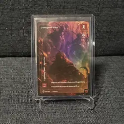 Corruption Warp - Wonders of the First Existence MYTHIC FORMLESS FOIL #014/401 - Image 1