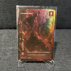 Corruption Warp - Wonders of the First Existence MYTHIC FORMLESS FOIL #014/401 - Image 3