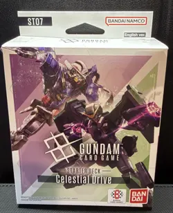 BRAND NEW ST07 Celestial Drive Starter Deck BRICKS ONLY Gundam TCG English - Image 2