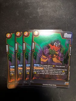 4x Slug FB10-081 Rare (R) Fusion World Cross Force - Image 1