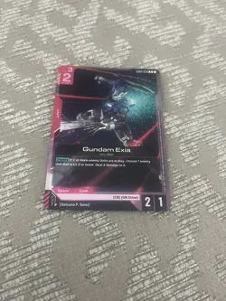 Gundam Tcg Phantom Aria Gd04-038 Gundam Exia R - Image 1
