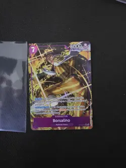 One Piece Borsalino Alt Art OP16-073 The Time of Battle One Piece Card - Image 1