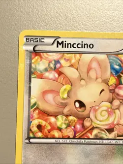 Minccino RC18/RC25 2013 Legendary Treasures Pokemon Card Reverse Holo - Image 3