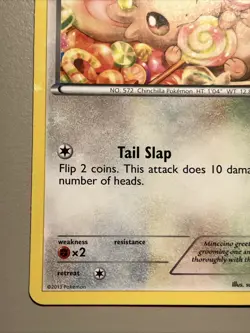 Minccino RC18/RC25 2013 Legendary Treasures Pokemon Card Reverse Holo - Image 5