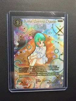 Bandai Dragon Ball Super Card Game Bulma Opening Chapter BT30-149 GDR Foil - Image 3