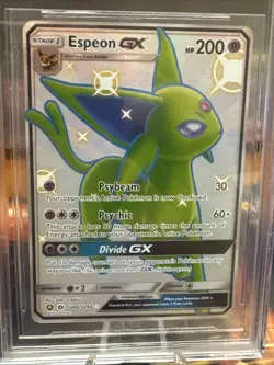 Pokemon BGS 10 Pristine Espeon GX Hidden Fates SV60 Gorgeous Card ! - Image 5