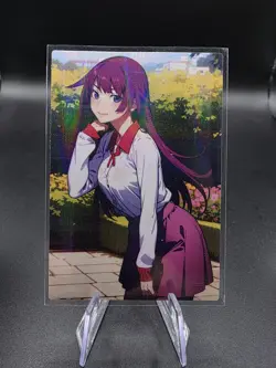 Hitagi Senjogahara Holographic Anime Collectible Trading Card - Image 2