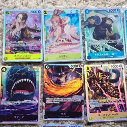 Bandai One Piece Card Game Japanese Holo Foil BULK SR 30 Card Lot - Image 2