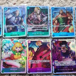 Bandai One Piece Card Game Japanese Holo Foil BULK SR 30 Card Lot - Image 3