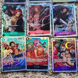 Bandai One Piece Card Game Japanese Holo Foil BULK SR 30 Card Lot - Image 5
