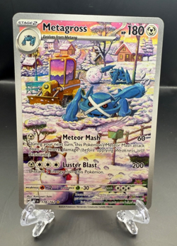 Pokemon TCG: Metagross 178/162 - SV05: Temporal Forces - Illustration Rare - NM - Image 1